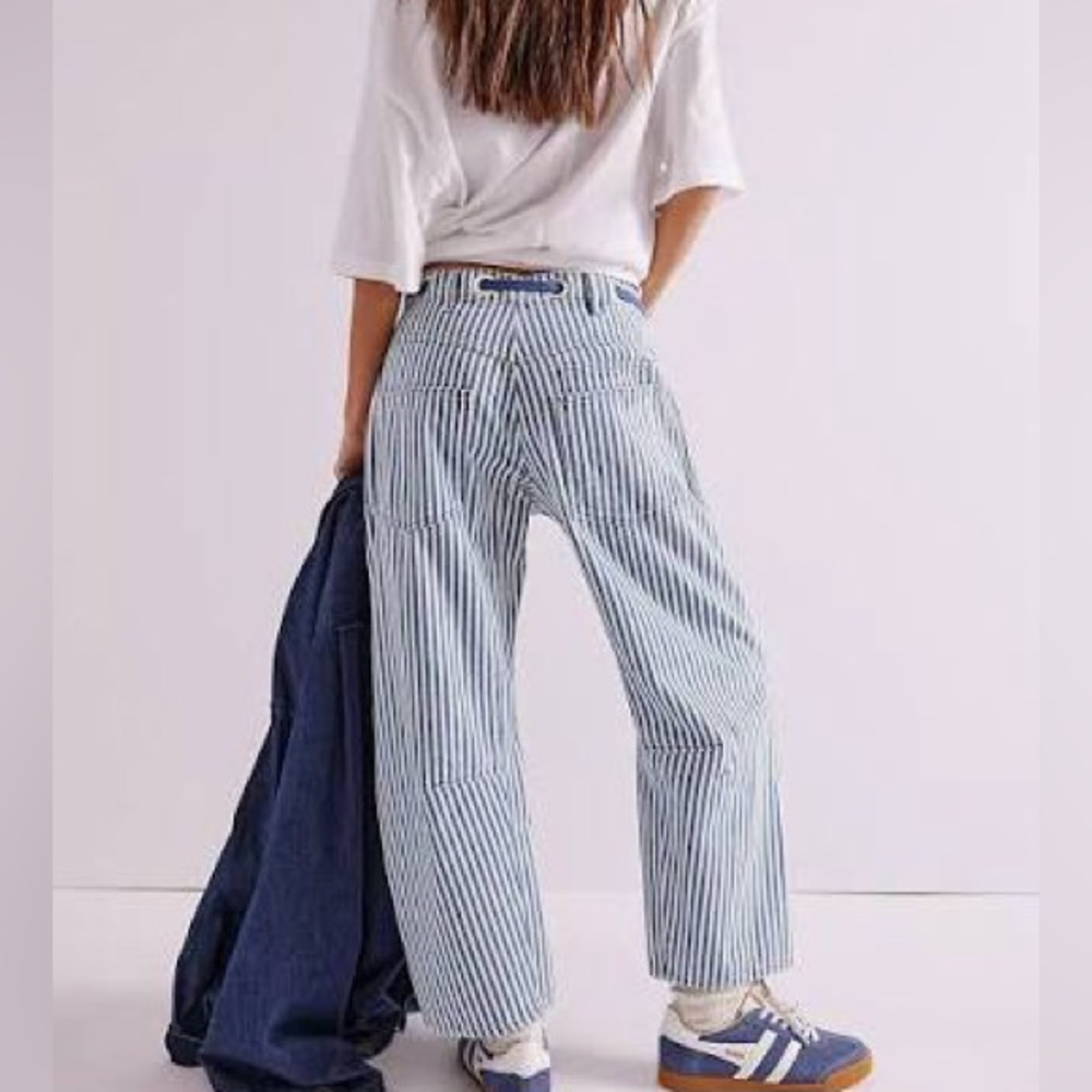 Blue Moxie Railroad barrel jeans - Picture 2 of 6